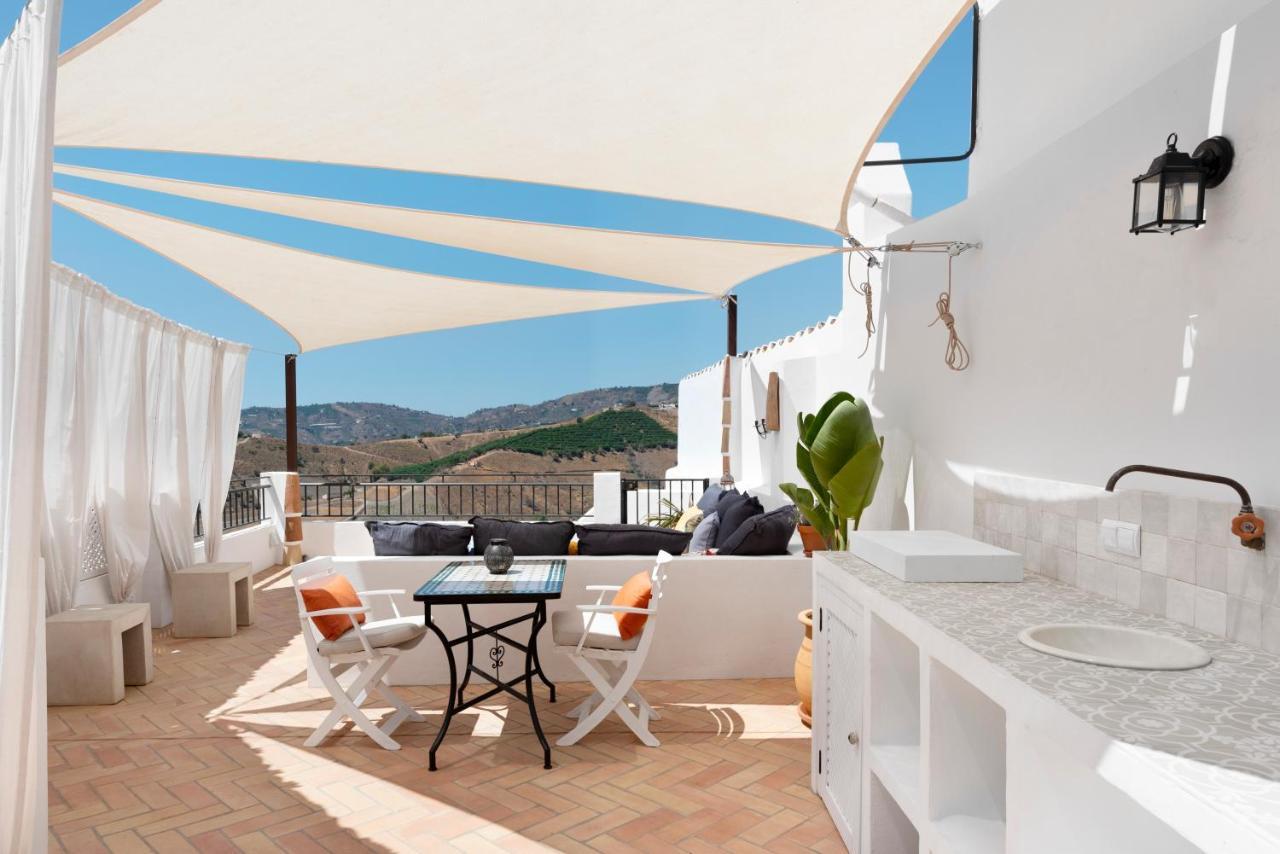 La Amara Maha - En El Casco Antiguo De Frigiliana Lägenhet Exteriör bild